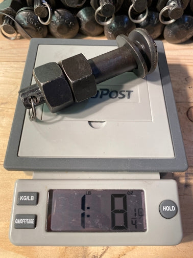 Steel Deep Drop Ringer Weight 1.5lb (24oz)